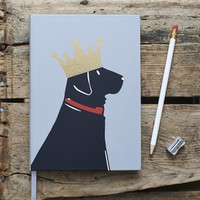 Koira-aiheinen muistikirja, labradorinnoutaja