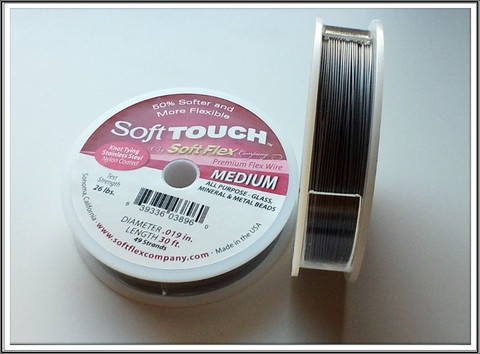 SoftTouch® -vaijeri, keskivahva 0,48 mm, 49 säikeinen, 9 m kela