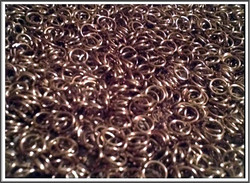 Rengas Ø 5.7 mm, lanka 1.6 mm, 50 kpl, shamppanja