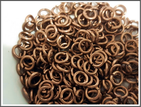 Pronssirengas ID Ø 5 mm, lanka 1 mm, 50 kpl