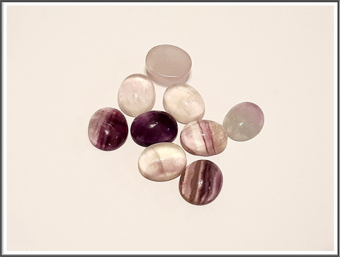 Fluoriitti, 10x8 mm kapussi