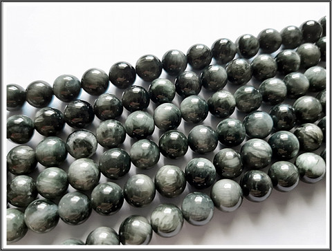 Kotkansilmä A (Eagle Eye Stone), pyöreä Ø 8 mm, 10 kpl