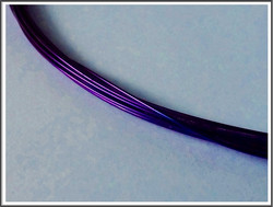 Niobiumlanka 0.6 mm, 10 cm, violetti