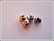 Puristushelmen suojahelmet, 5 x 3 mm, eri värejä, 10 kpl