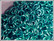 Rengas Ø 4.1 mm, lanka 1.2 mm, 50 kpl, teal