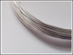 Värillinen alumiinilanka Ø 1 mm, 10 metriä, hopea