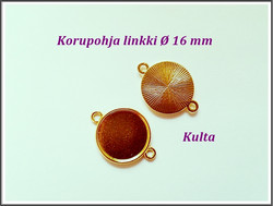 Korupohja linkki Ø 16 mm, eri värejä