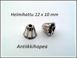 Helmihattu 12 x 10 mm, kellokukka, eri värejä