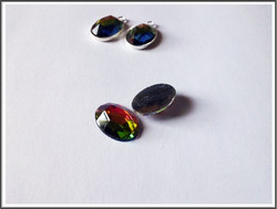 Lasikapussi 14 x 10 mm, fasetoitu, Vitrail