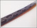 Nahkanauha 10 x 2 mm, kohokuvioitu, aalto, tummanharmaa