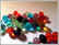 Kristallirondellit 10 x 7 mm, värimix, 10 kpl/pss