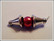 Helmihattu, 11 x 10 mm kartio, antiikkihopean värinen, sileä, 2 kpl