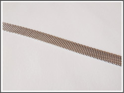 Metallinauha litteä 8 mm, ruostumaton teräs, 50 cm