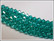 Tsekkiläinen kristallibicone 8 mm, Blue Zircon, 25 kpl nauha