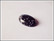 Lumihiutaleobsidiaani, 25 x 18 mm kapussi