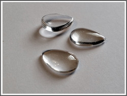 Lasikapussi 18 x 13 mm, pisara, kirkas