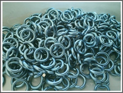 Rengas Ø 5.7 mm, lanka 1.6 mm, 50 kpl, merensininen