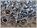 Rengas Ø 10 mm, NELIÖlanka 1.6 mm, 50 kpl, kirkas hopea