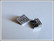 Magneettilukko 14 x 3 mm kristallein, teräsväri