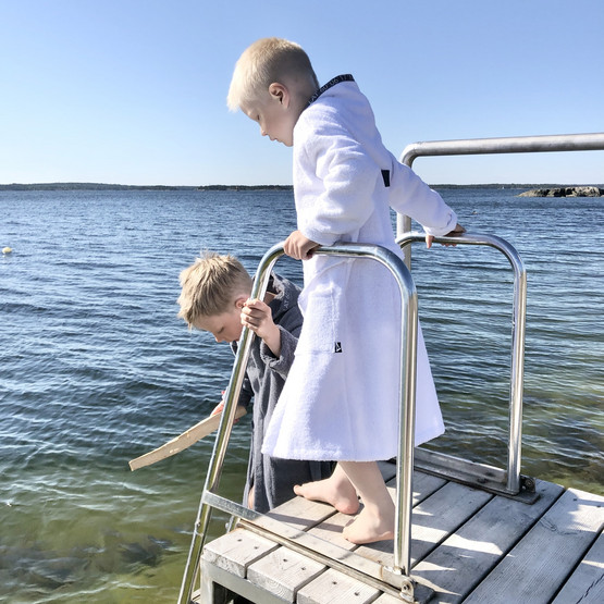 Harmajakylpytakki, valkoinen