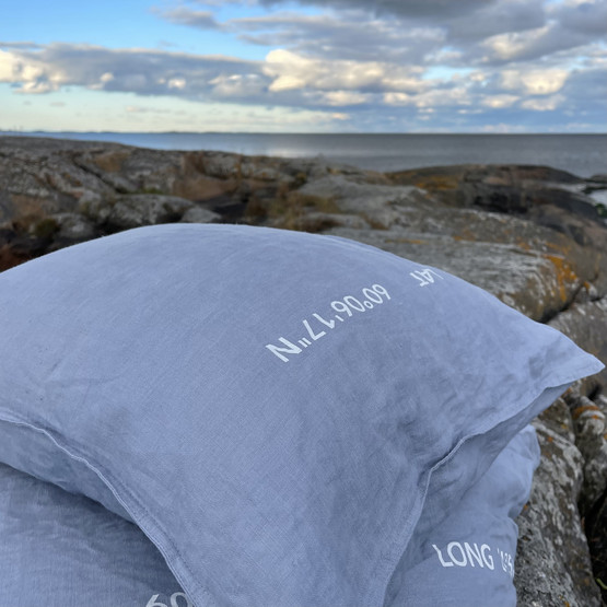 LUOTO -pellavapussilakana ja tyynyliina, 100% pellavaa