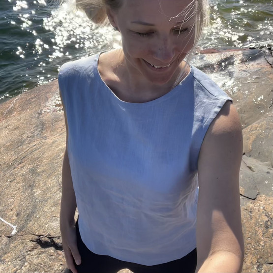 Keveä Usvatoppi (100% pellavaa)