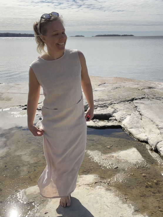 Saarimekko (100% pellavaa)