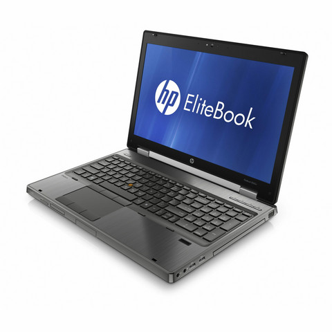 HP Elitebook 8560w Core i5-2540M 2.6 GHz HD+ 8/256 SSD Win10 Pro/