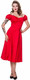 Dolores Doll Classic punainen mekko