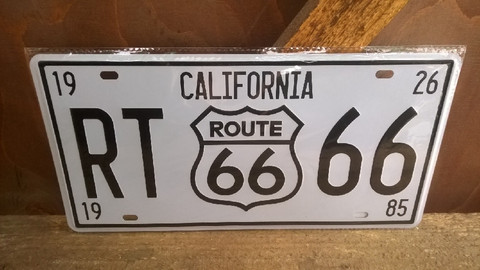 Peltitaulu California Route 66