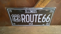 Peltitaulu Illinois Route 66 USA