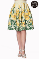 Sun Flower Retro Skirt
