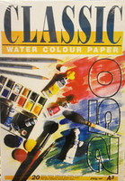 Classic akvarellilehtiö 250 g A3