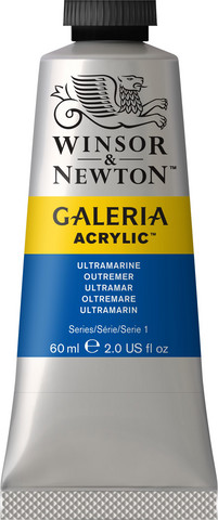 Akryylivärituubi, Ultramarine, 60 ml