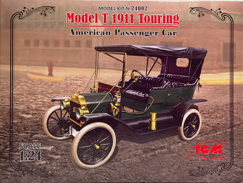 Ford Model T 1911 Touring 1:24 (pidemmällä toimitusajalla)