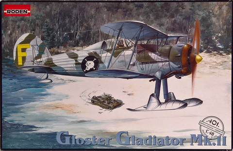 Gloster Gladiator Mk.II 1:48 (pidemmällä toimitusajalla)