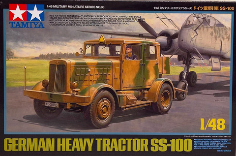 German Heavy Tractor SS-100, 1:48 (pidemmällä toimitusajalla)
