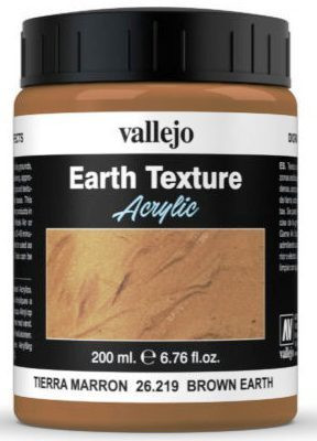 Brown Earth  Texture Paint 200ml