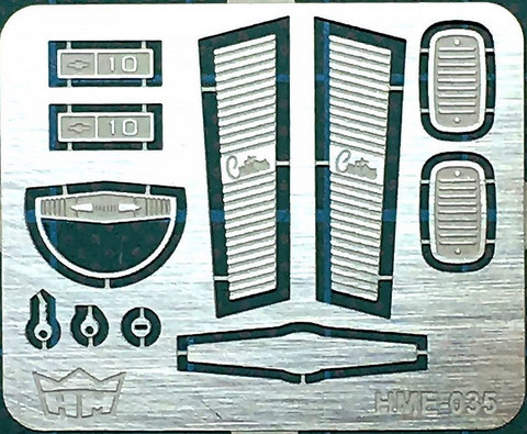 Detail parts for '66 Revell Chevy Pickup 1:25