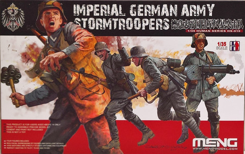 Imperial German Army Stormtroopes 1:35 (pidemmällä toimitusajalla)