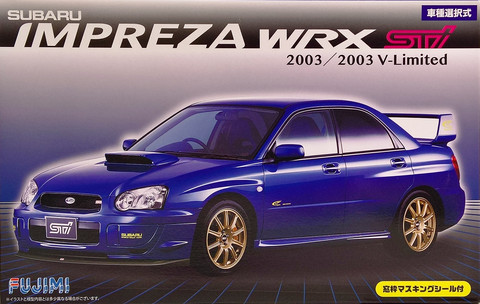 Impreza Wrx Sti >> Subaru Impreza Wrx Sti 2003 2003 V Limited Pienoismalli Rakennussarja Impreza Wrx Sti >> Subaru Impreza Wrx Sti 2003 2003 V Limited Pienoismalli Rakennussarja