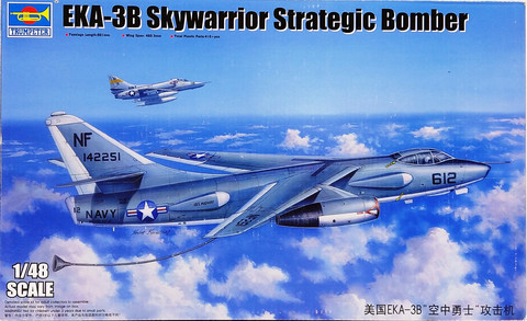EKA-3B Skywarrior Strategic Bomber, 1:48 (pidemmällä toimitusajalla)
