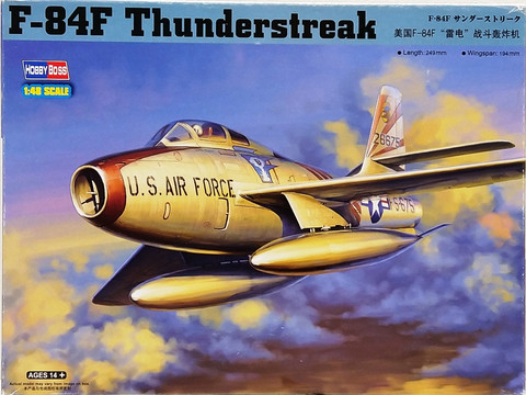 F-48F Thunderstreak, 1:48 (pidemmällä toimitusajalla)
