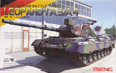 Leopard 1 A3/A4, 1:35 (pidemmällä toimitusajalla)