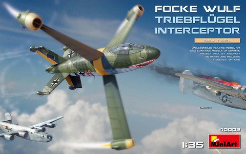 Focke-Wulf Triebflügel Interceptor, 1:35 (pidemmällä toimitusajalla)