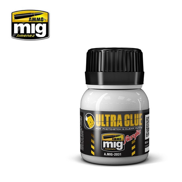 Ultra Glue (for photoetch & clear parts) 40ml, liima Mallisto