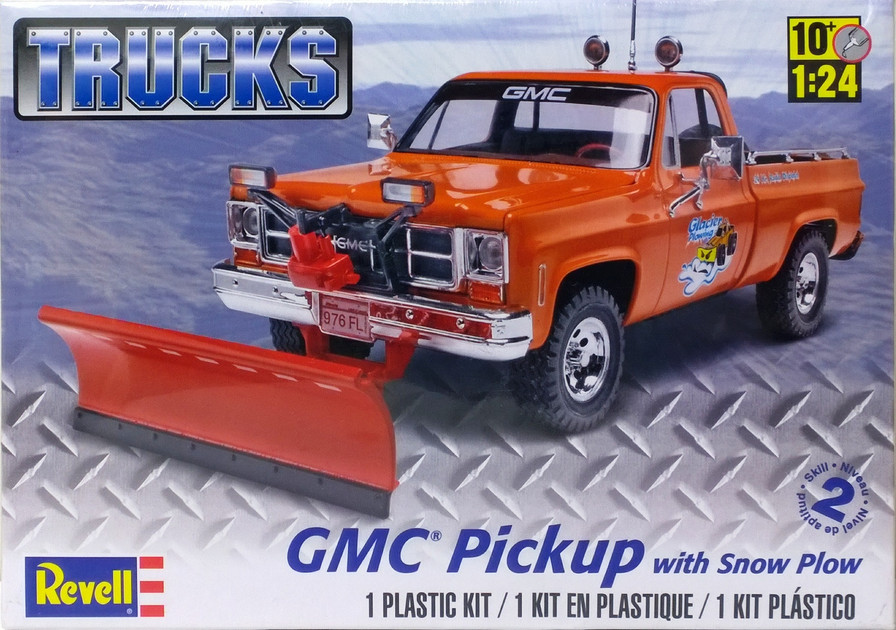 GMC Pickup with Snow Plow, pienoismalli, rakennussarja Mallisto