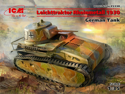 Leichttraktor Rheinmetall 1930, 1:35 (pidemmällä toimitusajalla)