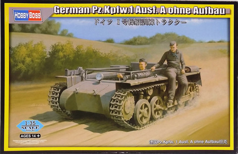 German Pz.Kpfw.1 Ausf.A Ohne Aufbau, 1:35 (pidemmällä toimitusajalla)