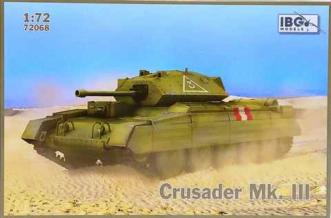 Crusader Mk.III, 1:72 (pidemmällä toimitusajalla)